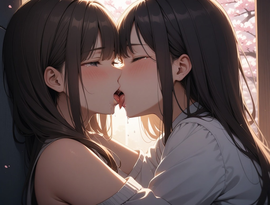 桜の百合キス　満開