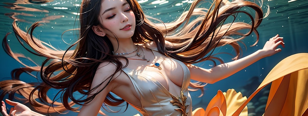 💕🌊🐬水中ダンス🐬🌊💕