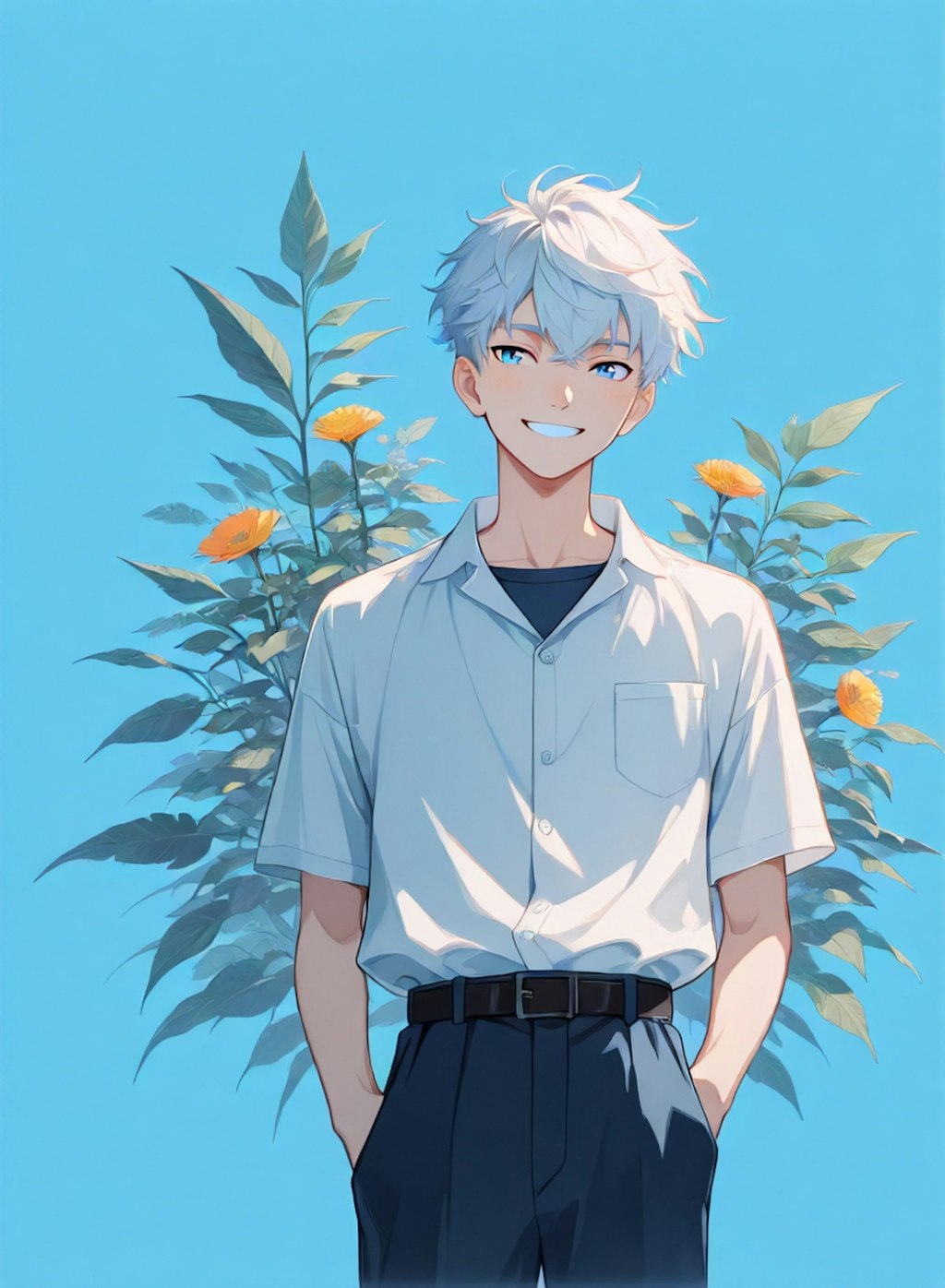 爽