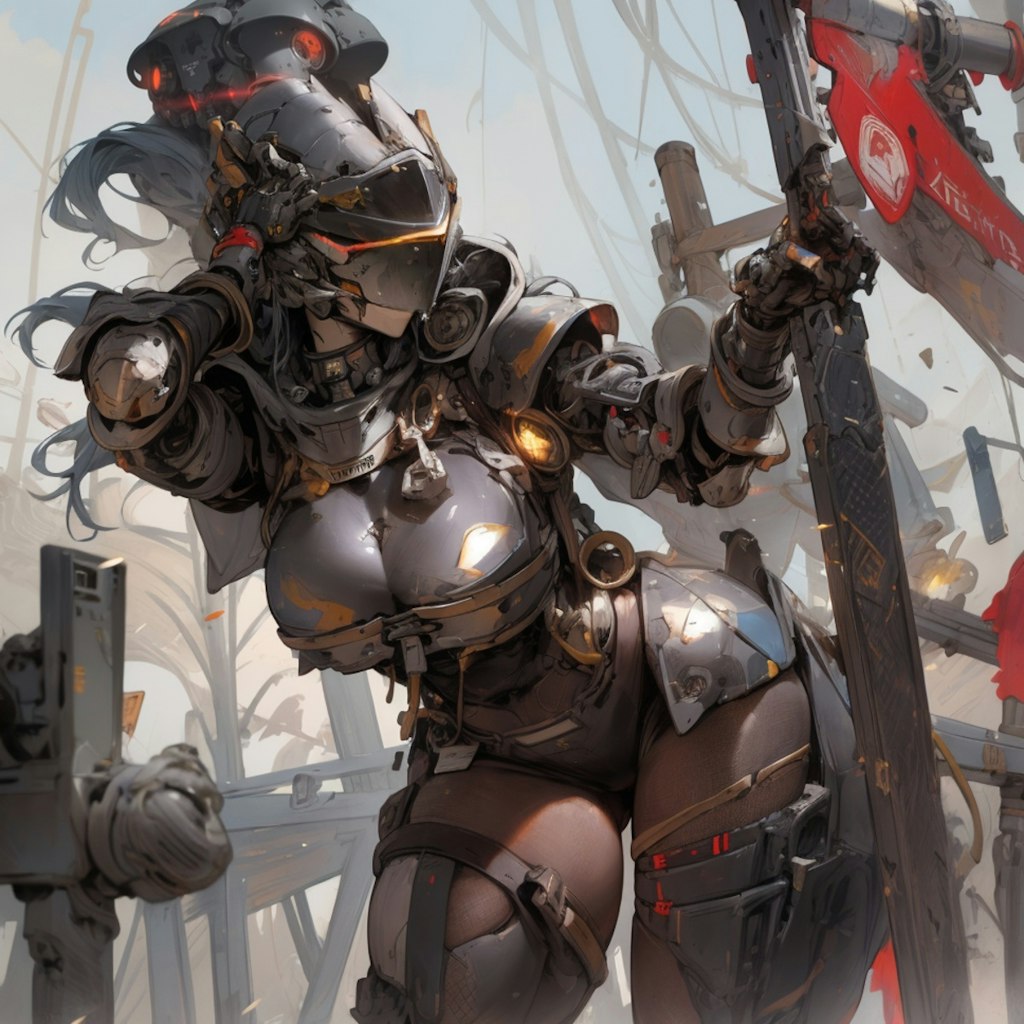 Girl and Robot673