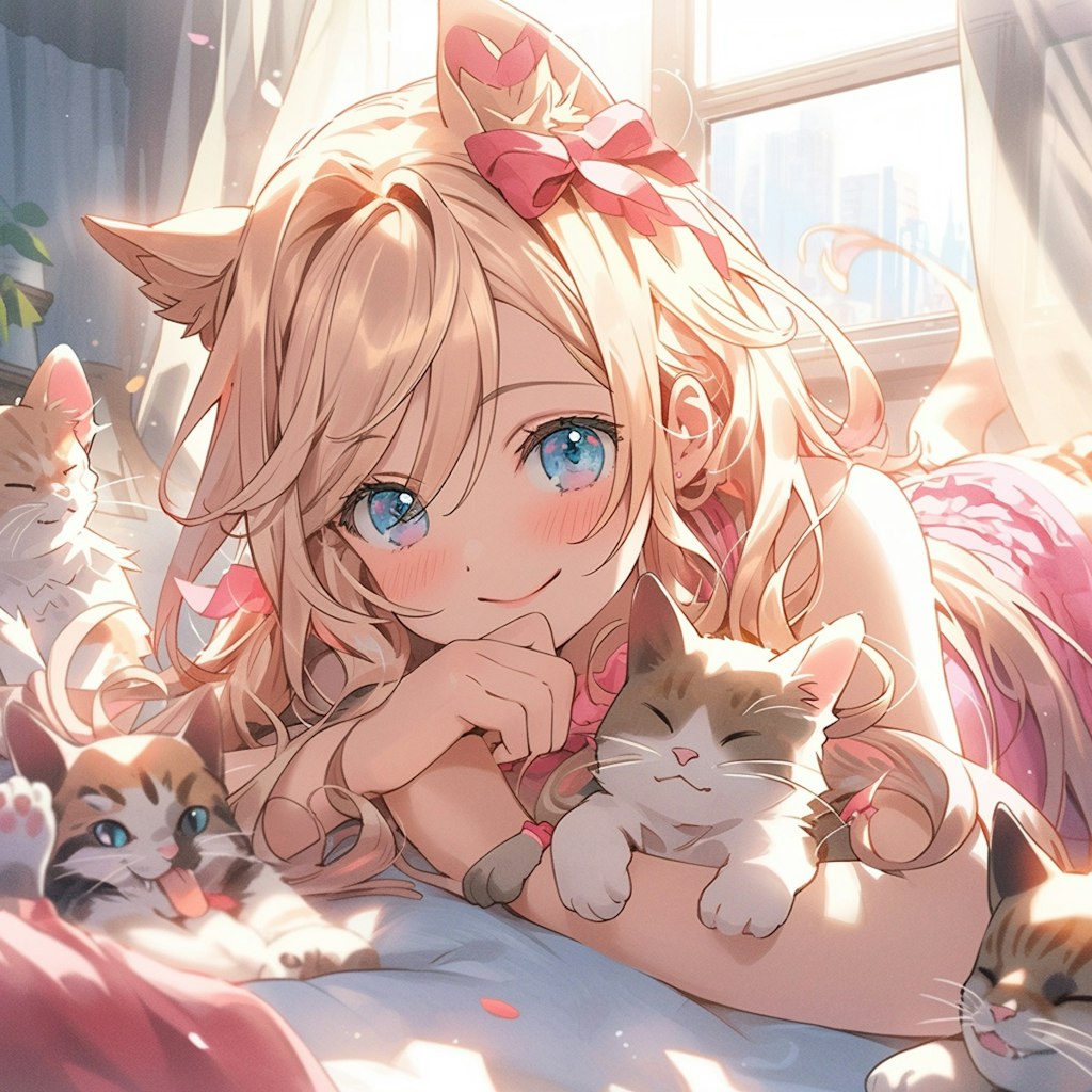 Cute Cat Girl • niji 33