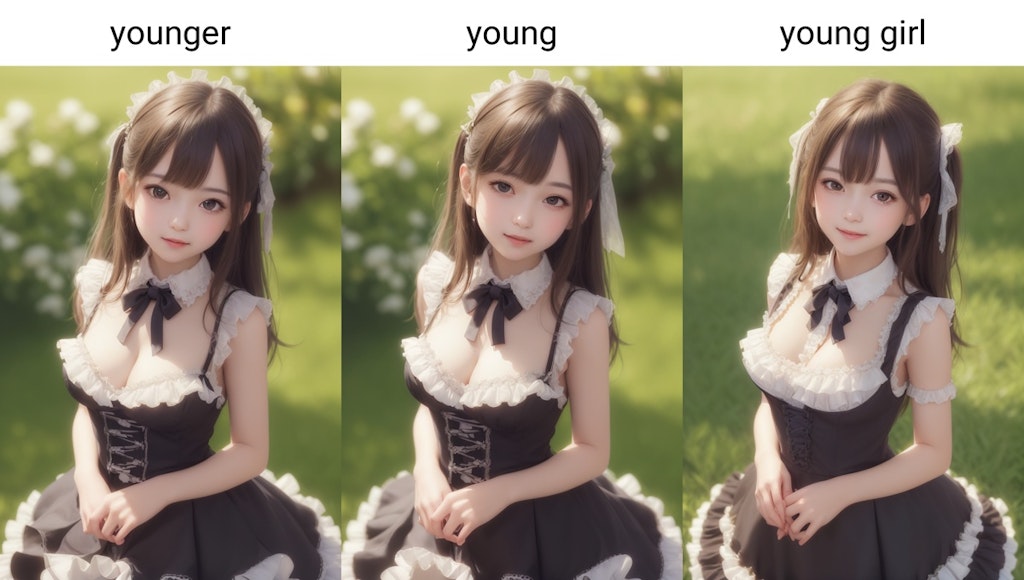 younger, young, young girl