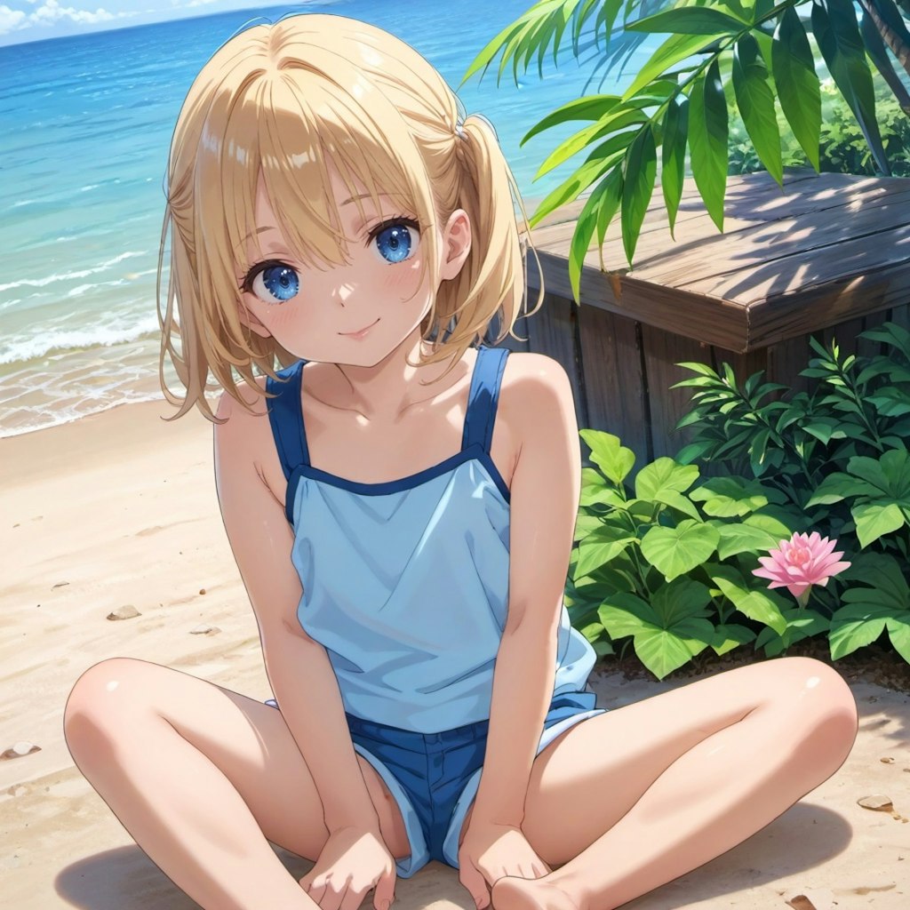 夏の女の子