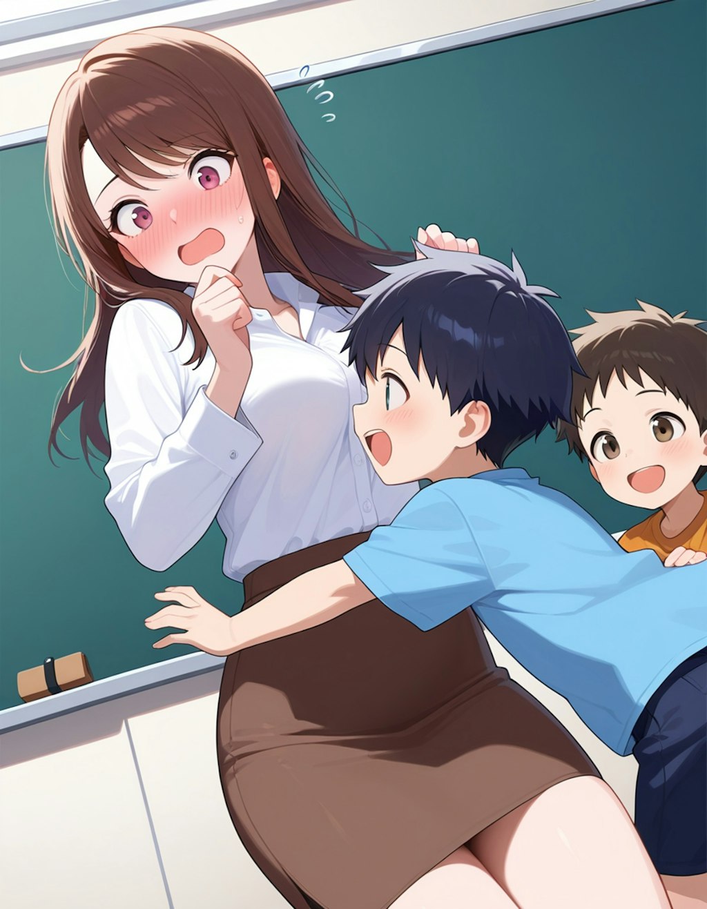 先生ボインターッチ