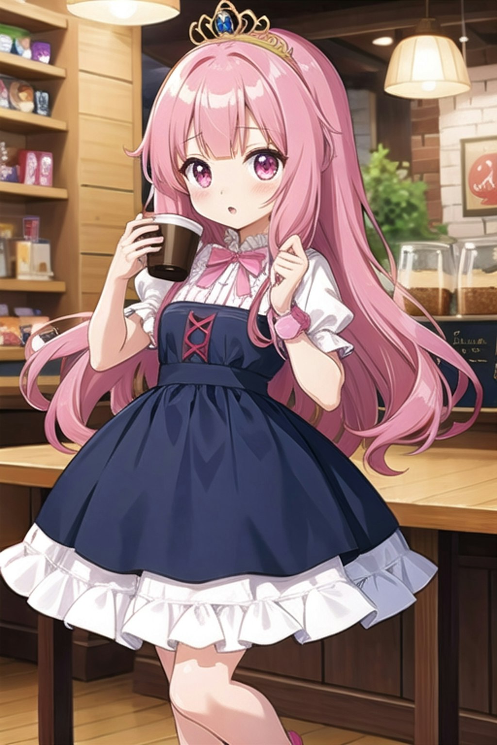 おちび姫もコーヒーが苦手