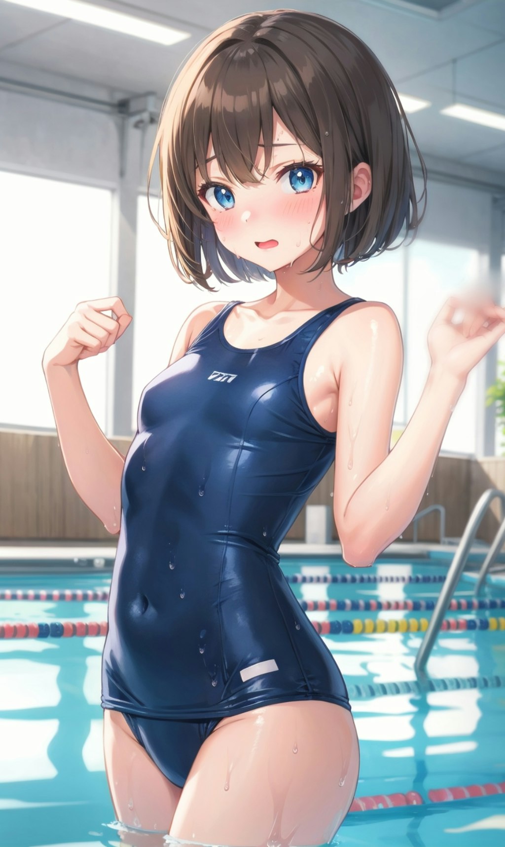 水着美少女とＨ③