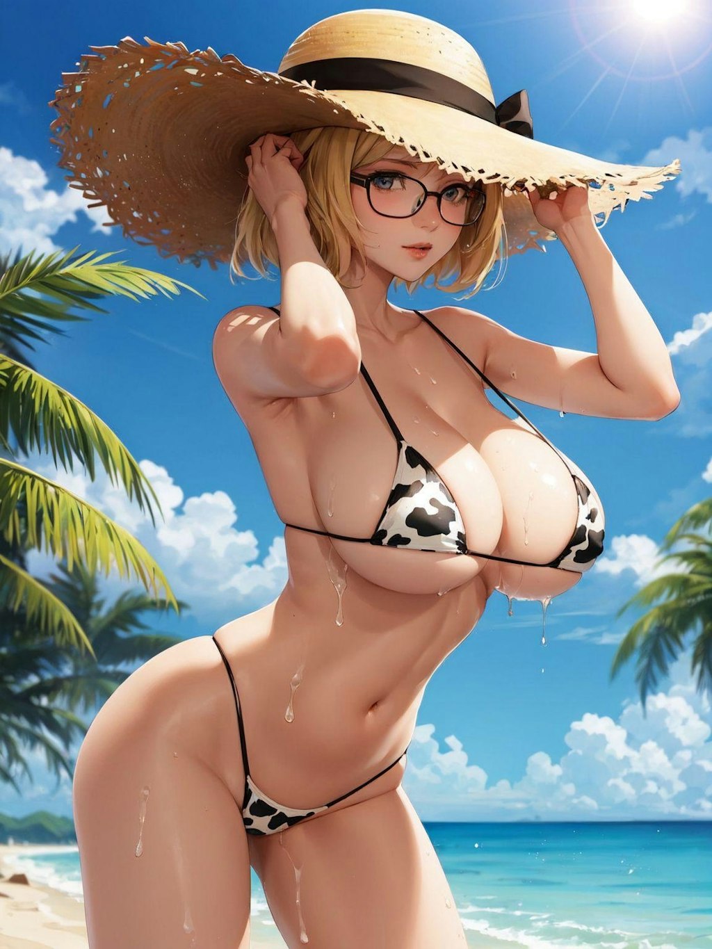 夏のSEXY美女