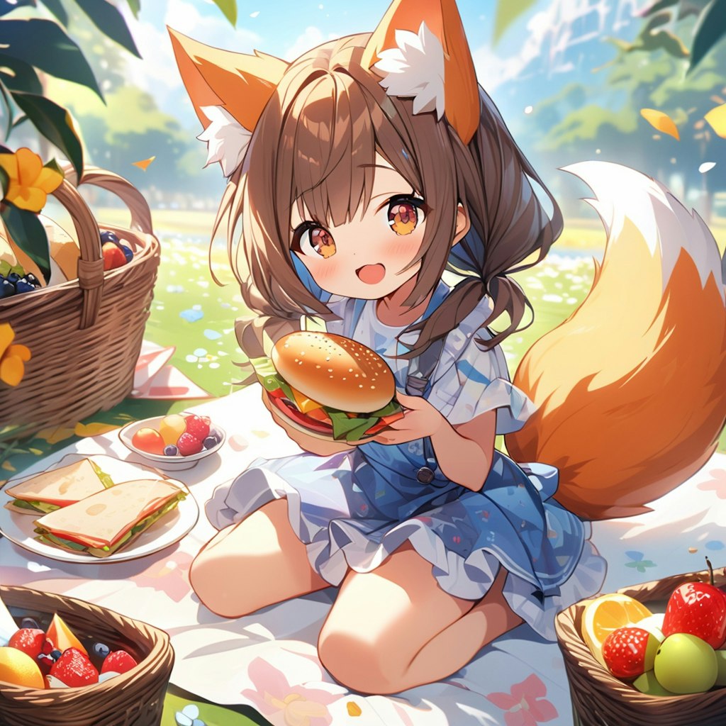 妖狐ちゃんのピクニック