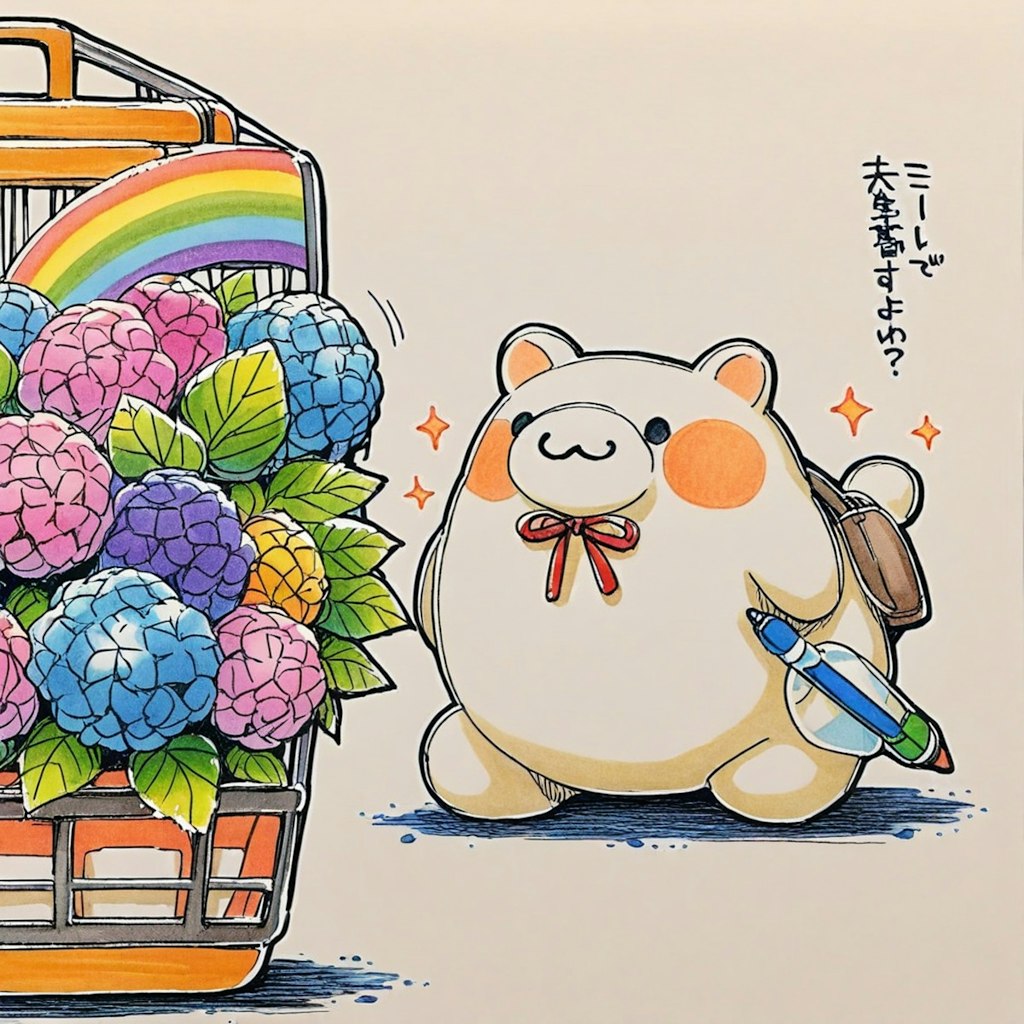 白クッマ