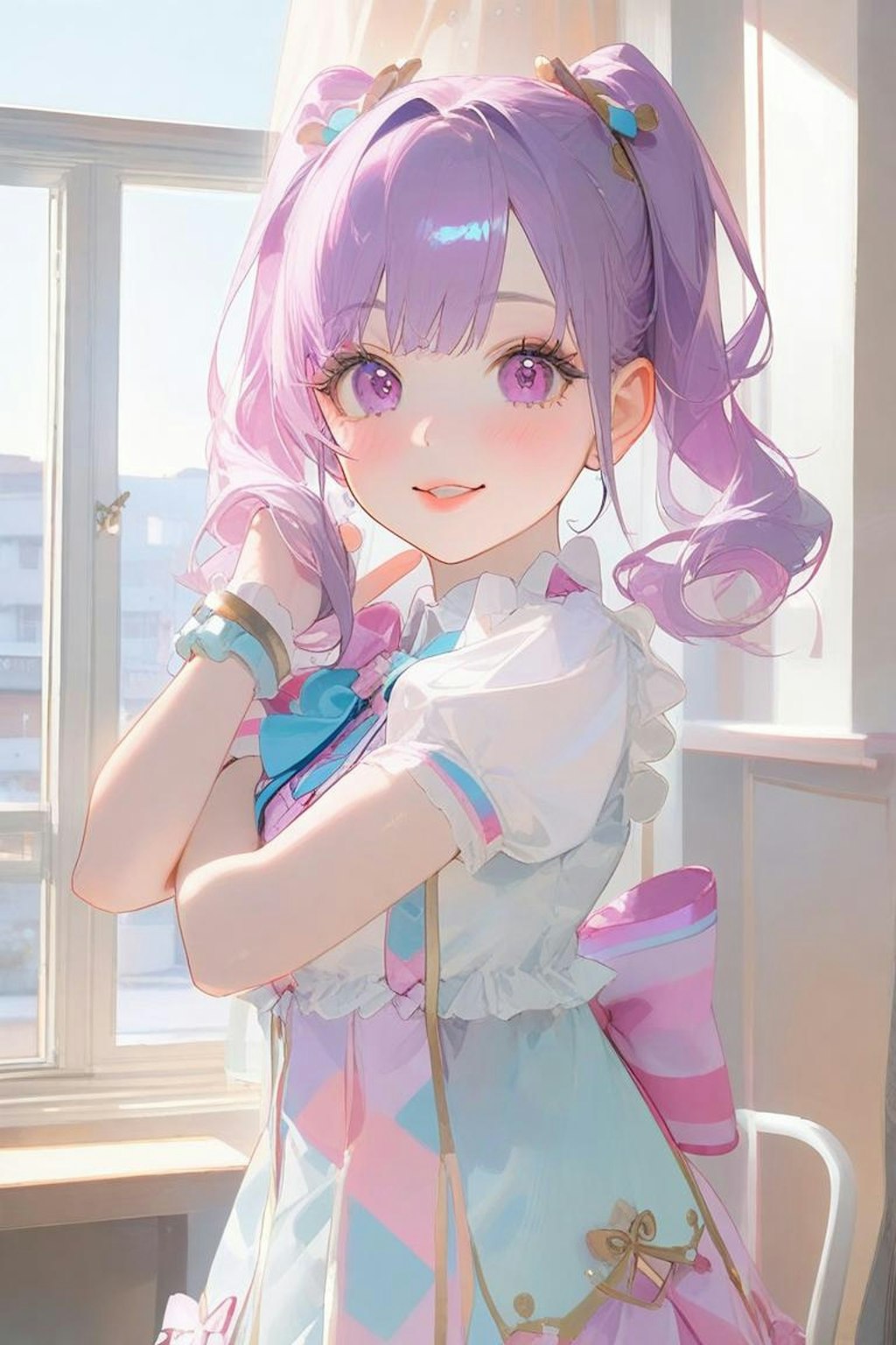 じゃーん！どう？今度の衣装！ズキュンと逝った？