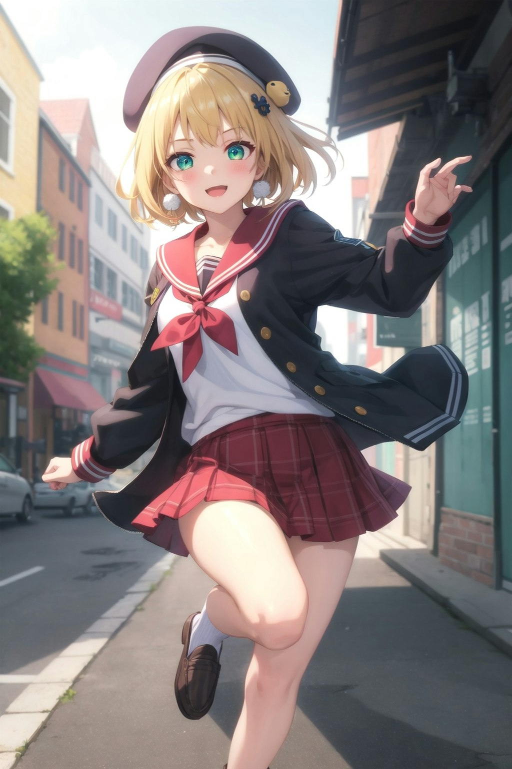 どいて、どいてーっ