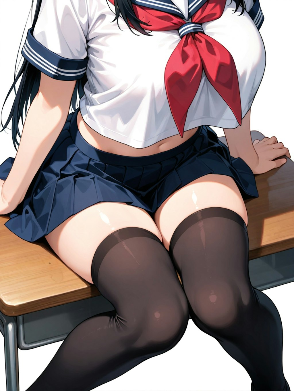 絶対領域少女