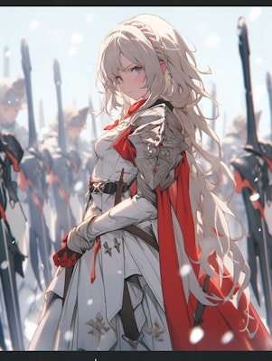 雪国の女騎士