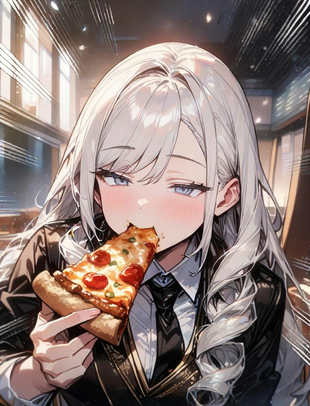 🍕ライバル校のおピッツァ部お嬢様ちゃん🍕