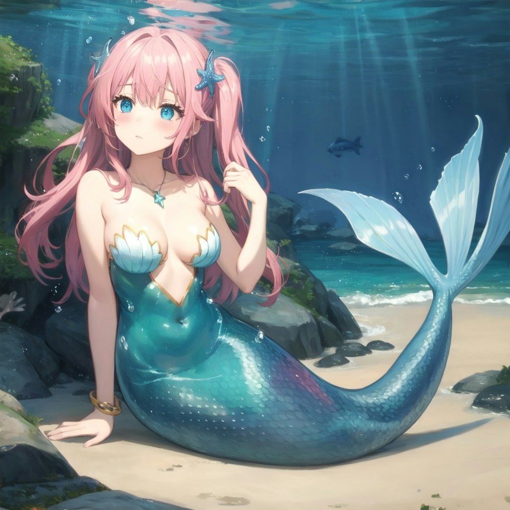 人魚🧜‍♀️の涙💧