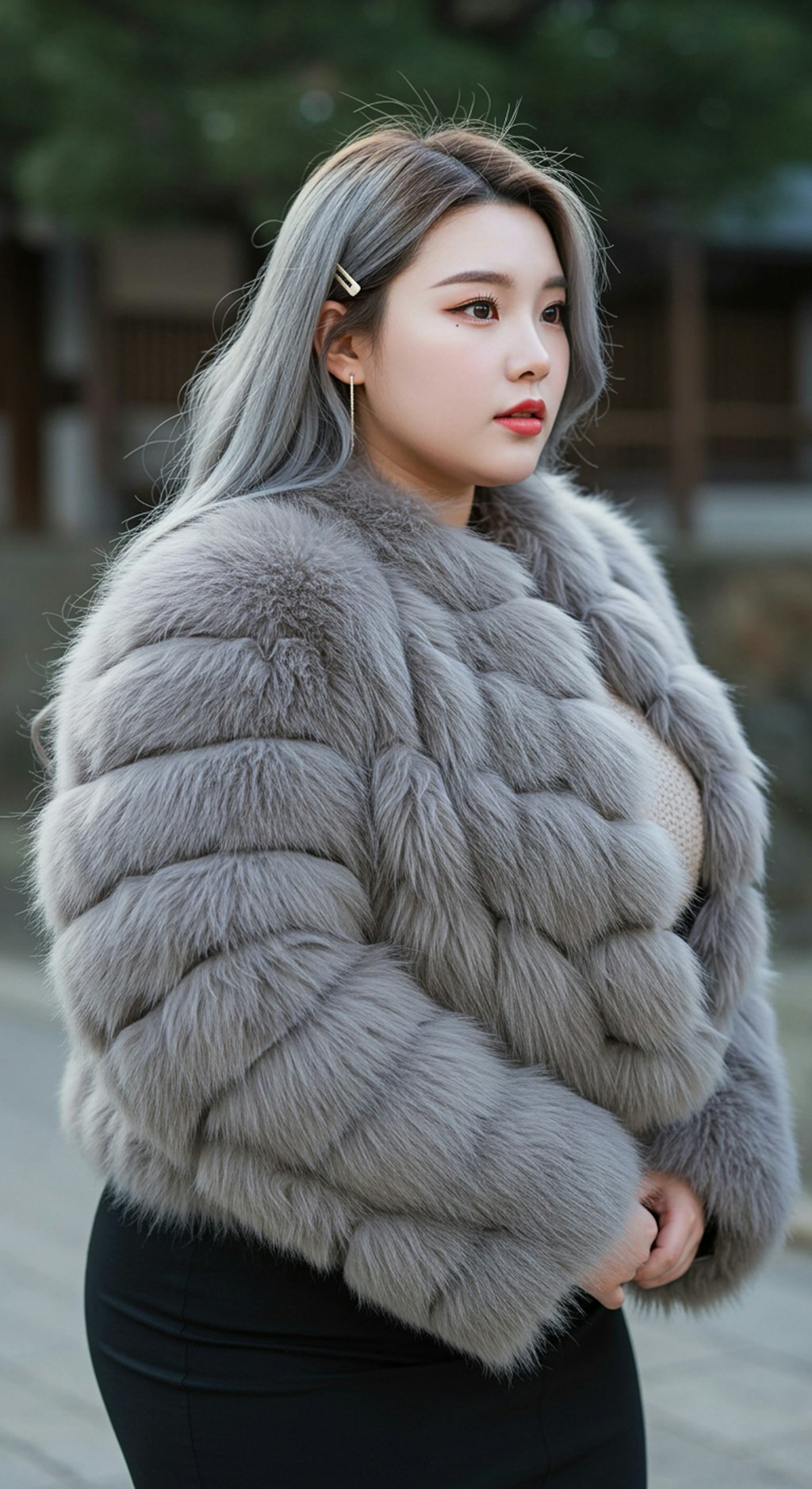 豊満女