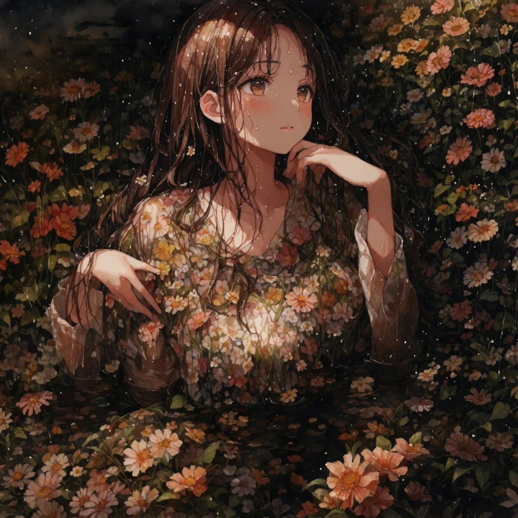 花と水
