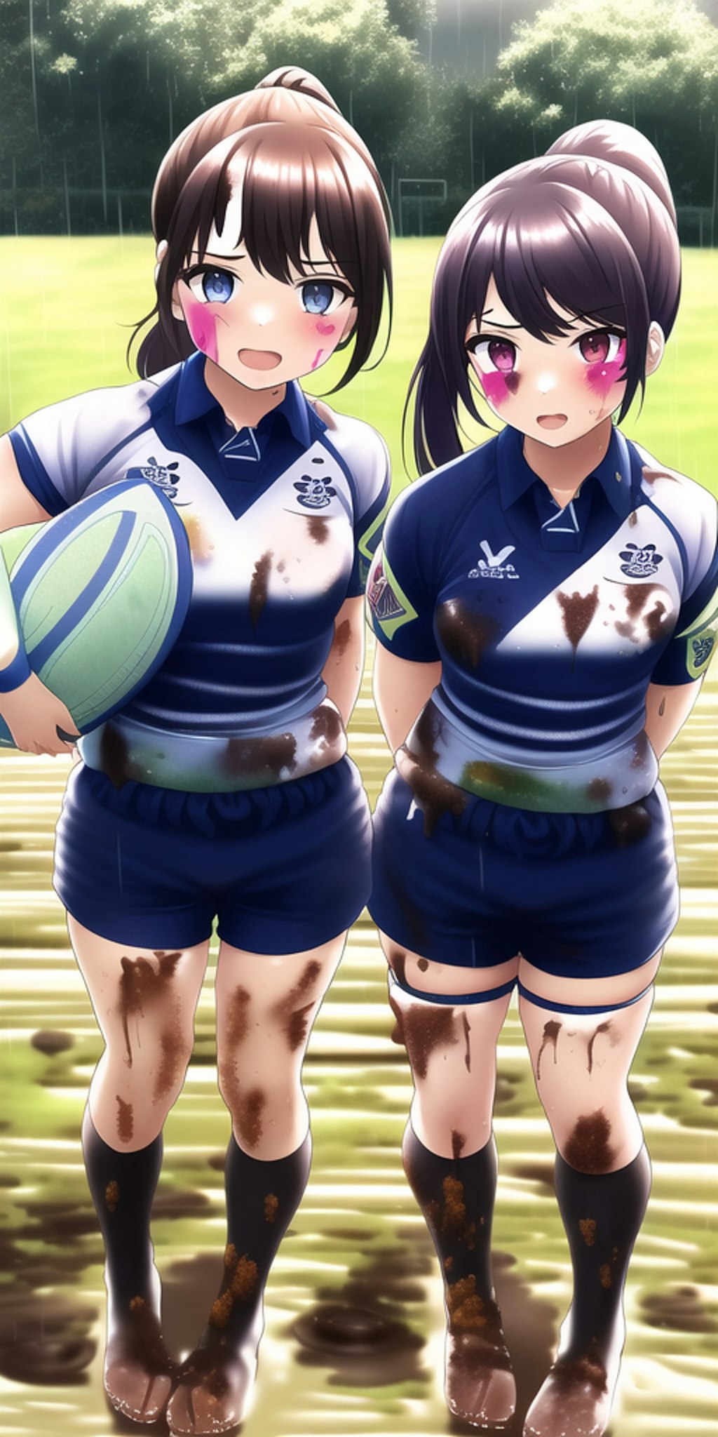 🏉泥まみれの女子ラグビー 66