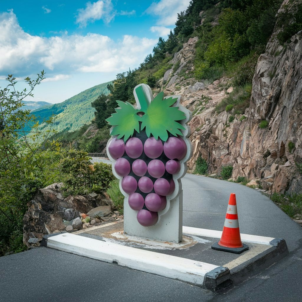 山道の葡萄の関所