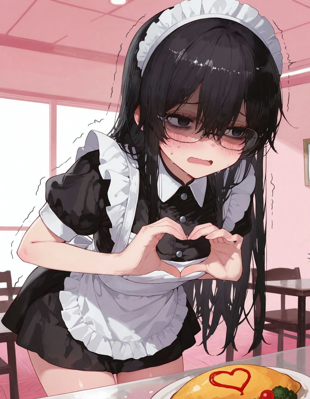 陰キャ系メイド