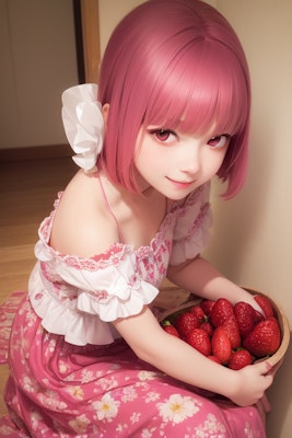 苺　あまいイチゴはいかが？