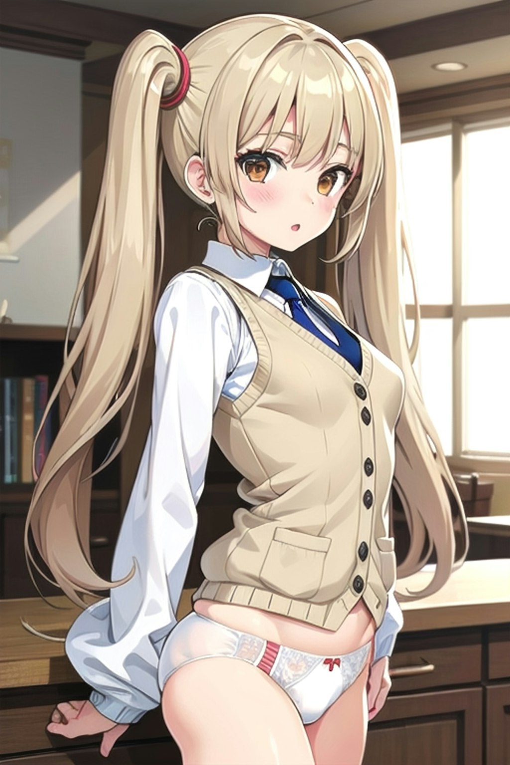 School twintails girl