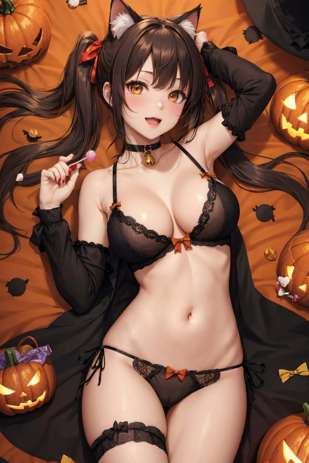 黒猫の夜、ハロウィンの魔法