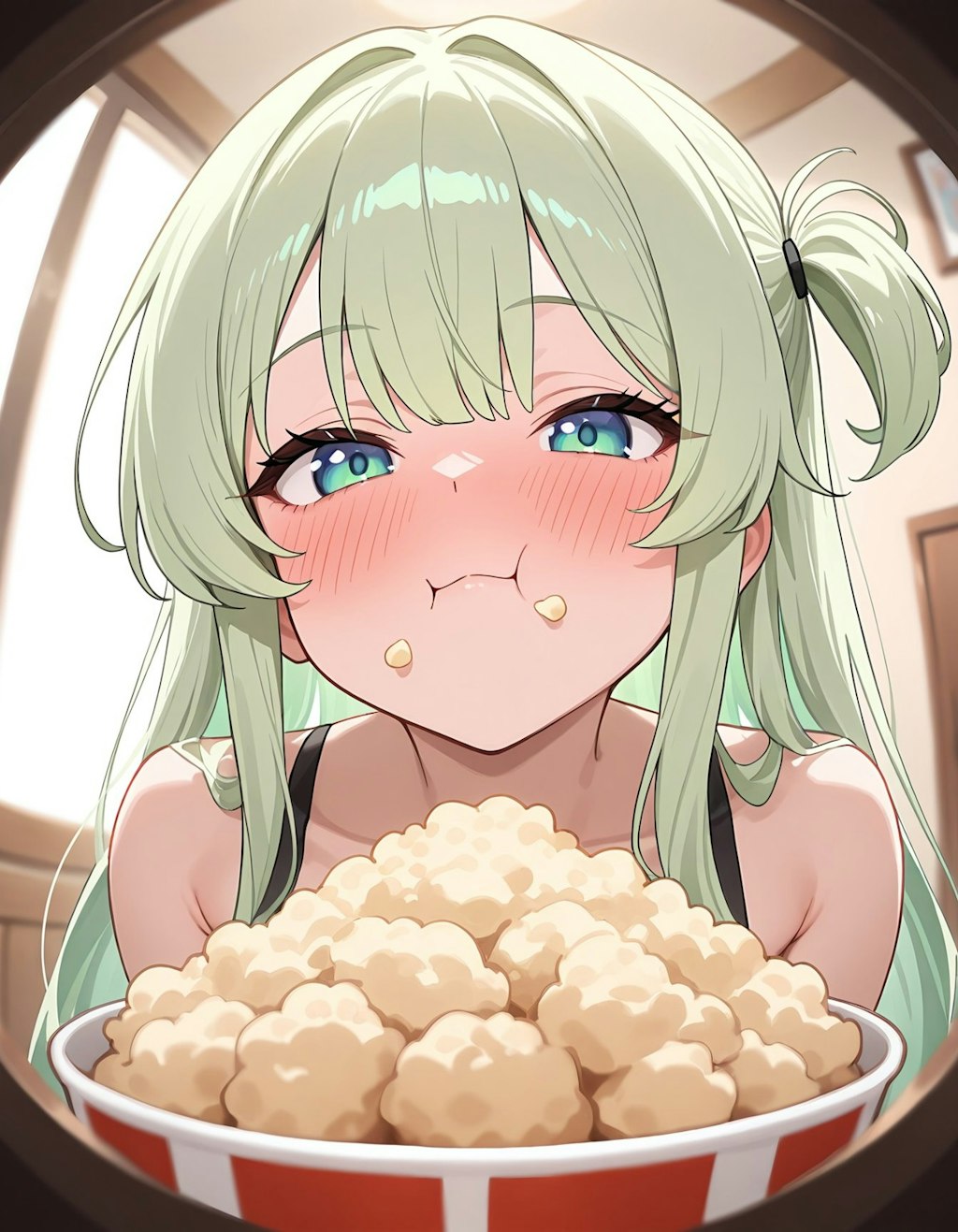 ポップコーンうまい