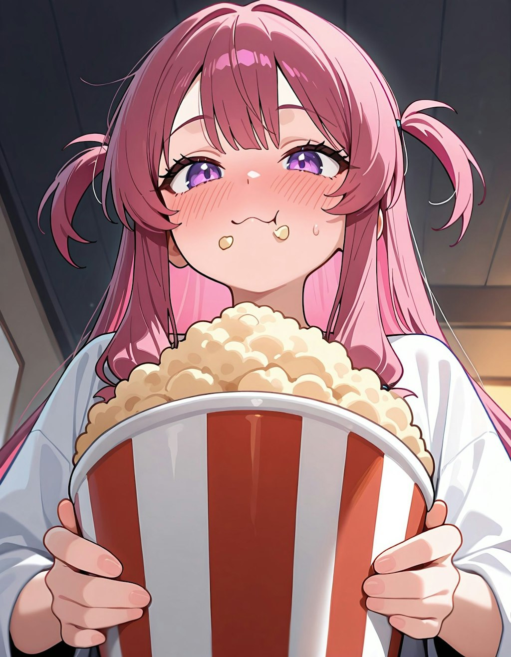 ポップコーンうまい