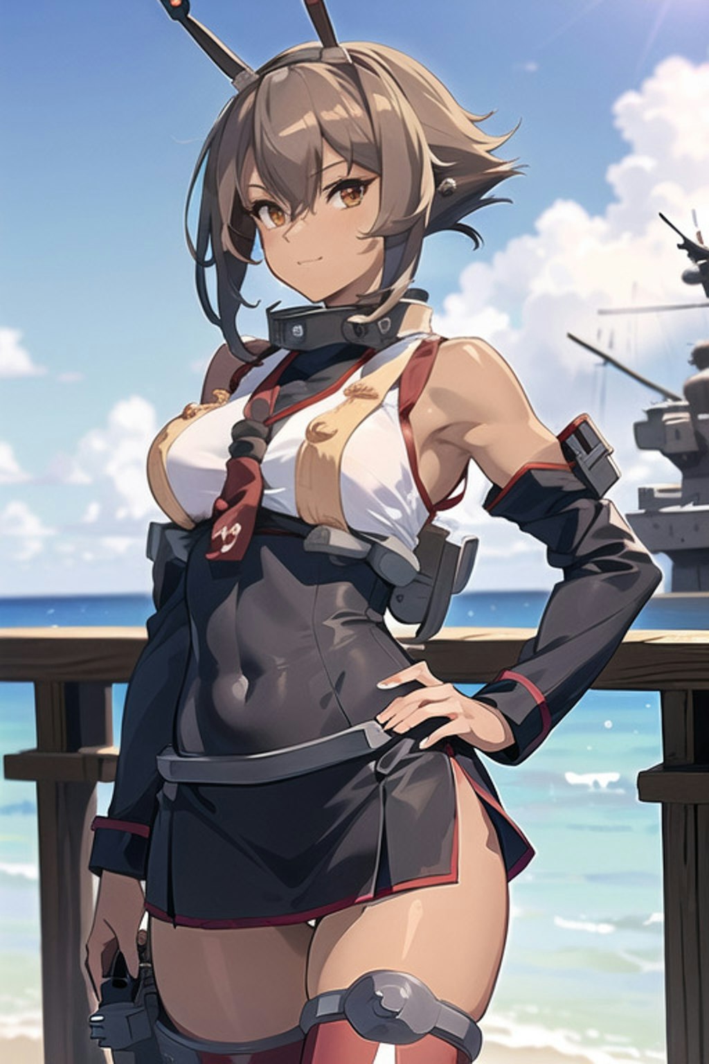 艦これ陸奥ギャル堕ちイラスト集