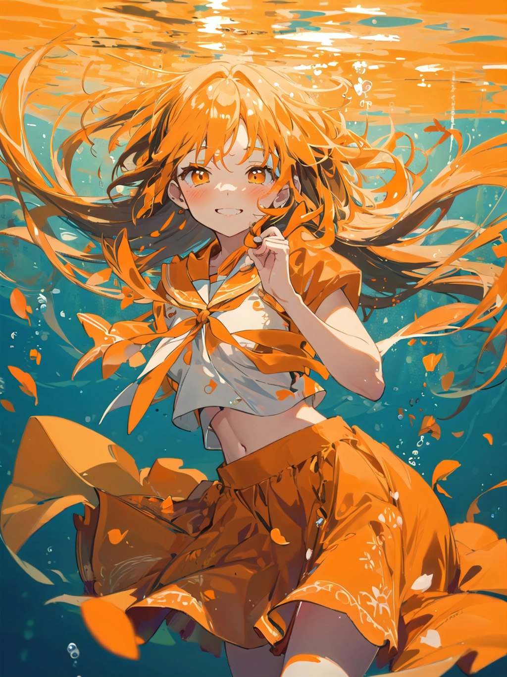 Orange Sea