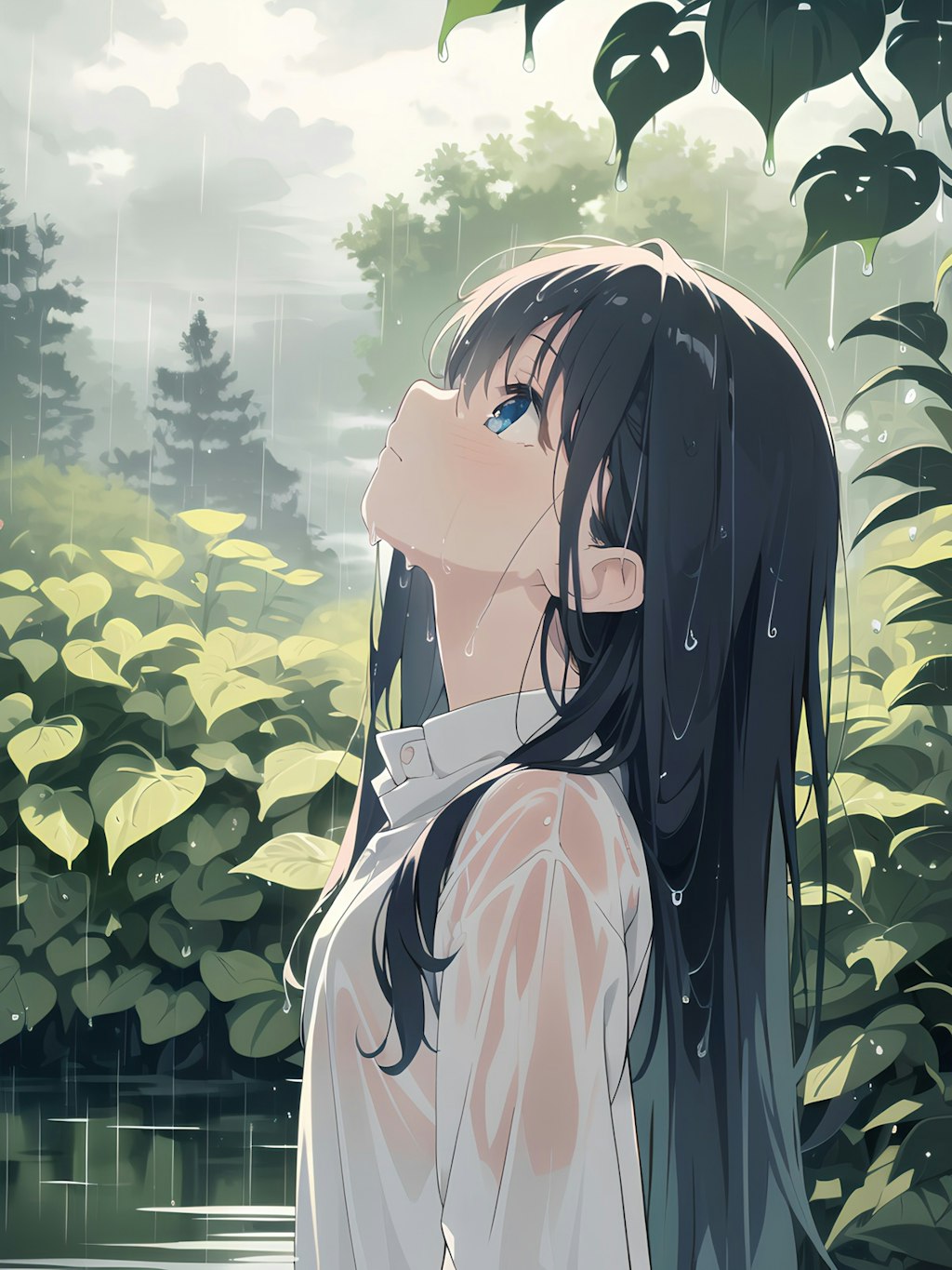 冷たい雨