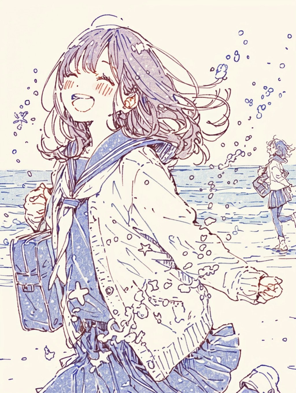 さざなみと笑顔