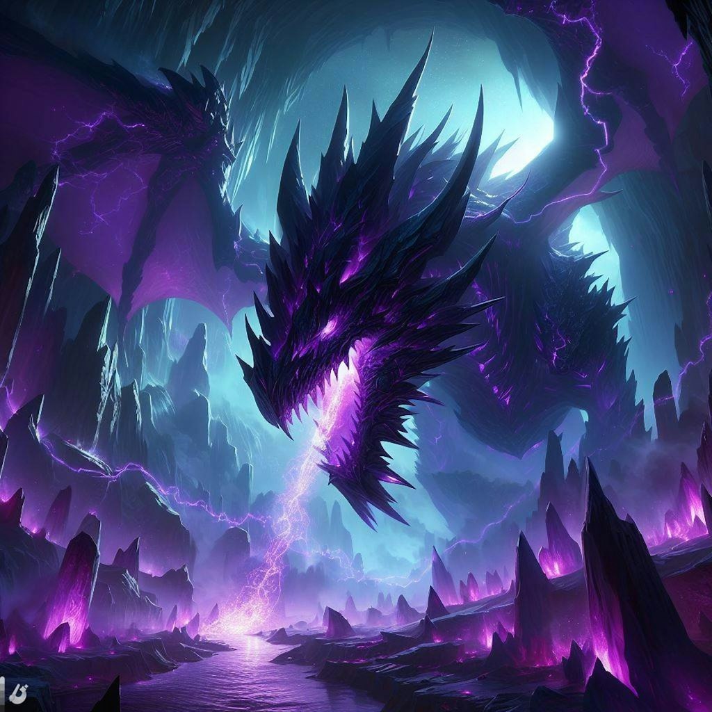 紫雷黒竜