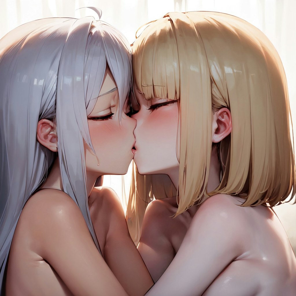 百合キス