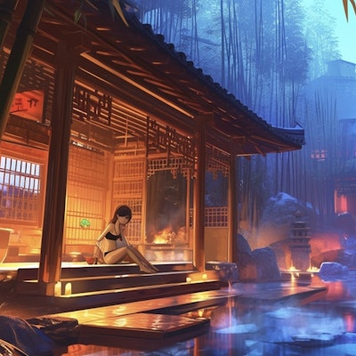 「竹」の温泉#4