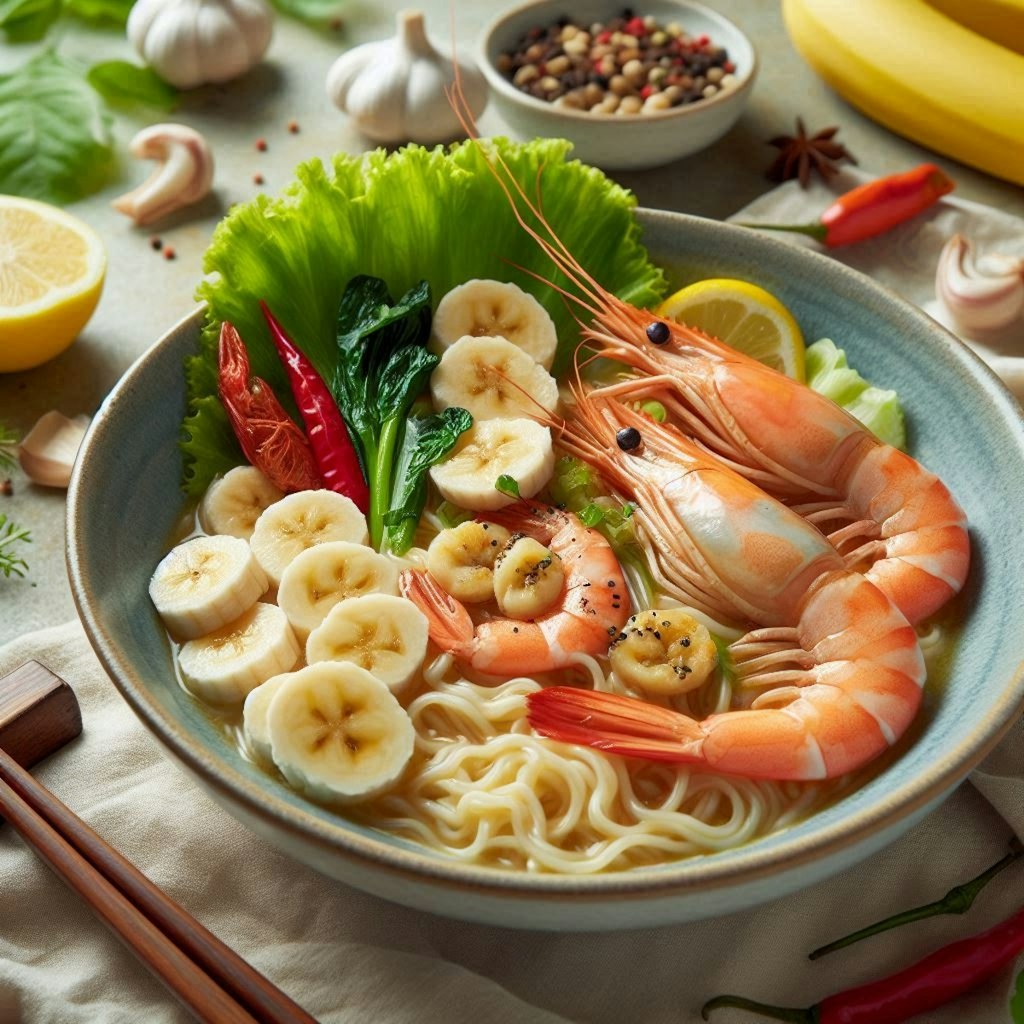 フルーツseafood noodle