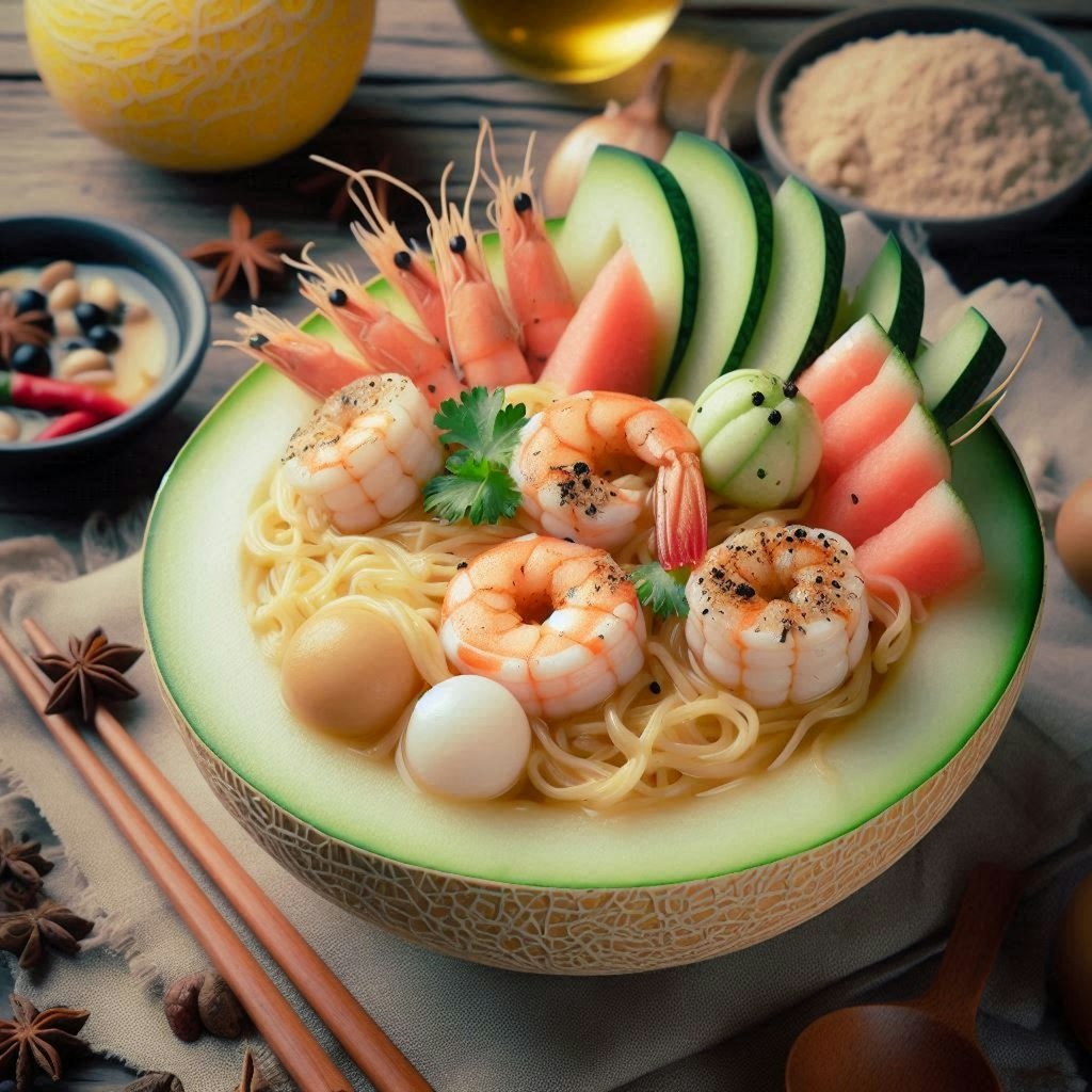 フルーツseafood noodle