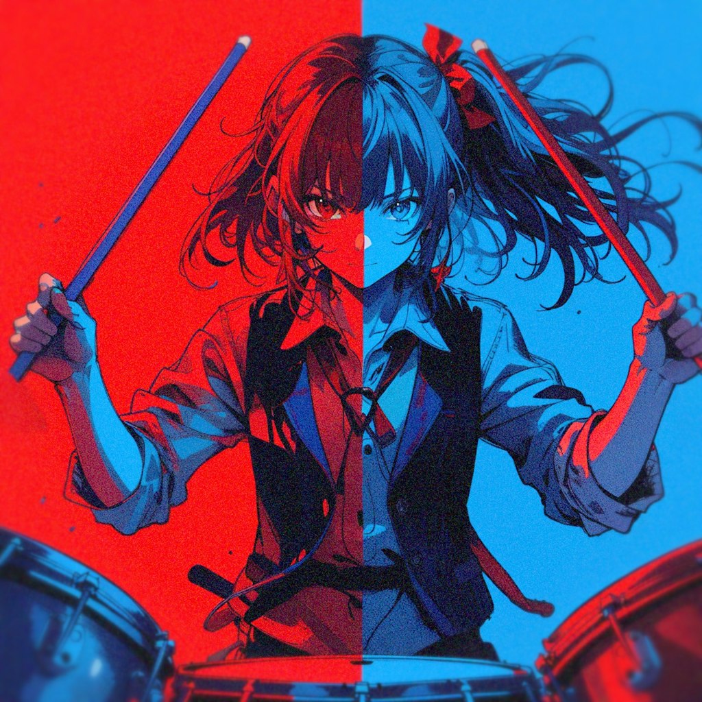 『red blue』 -  ELEMAYU