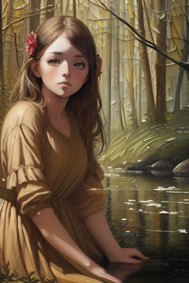 森と少女