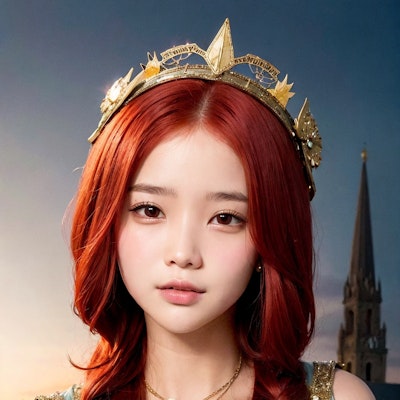 赤い髪の王女