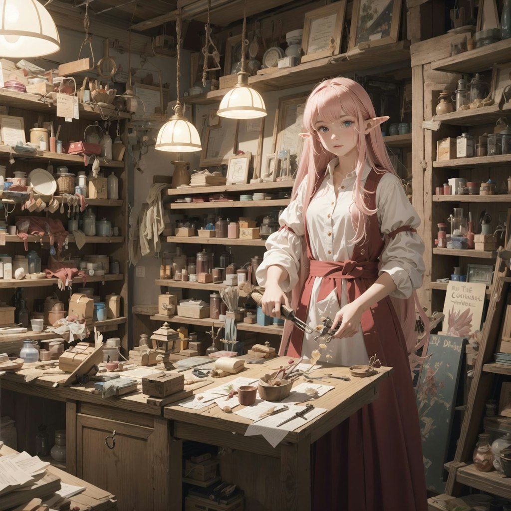 エルフの魔法店