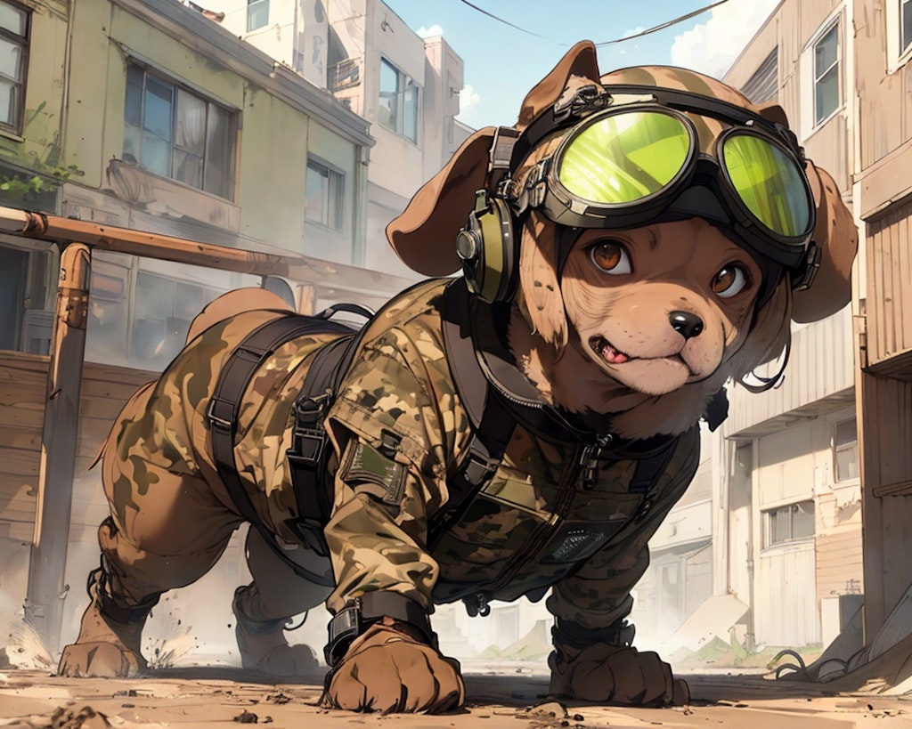 軍用犬