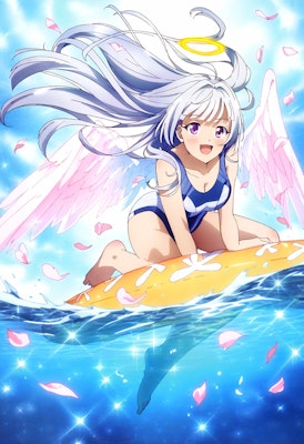 天使の水遊び