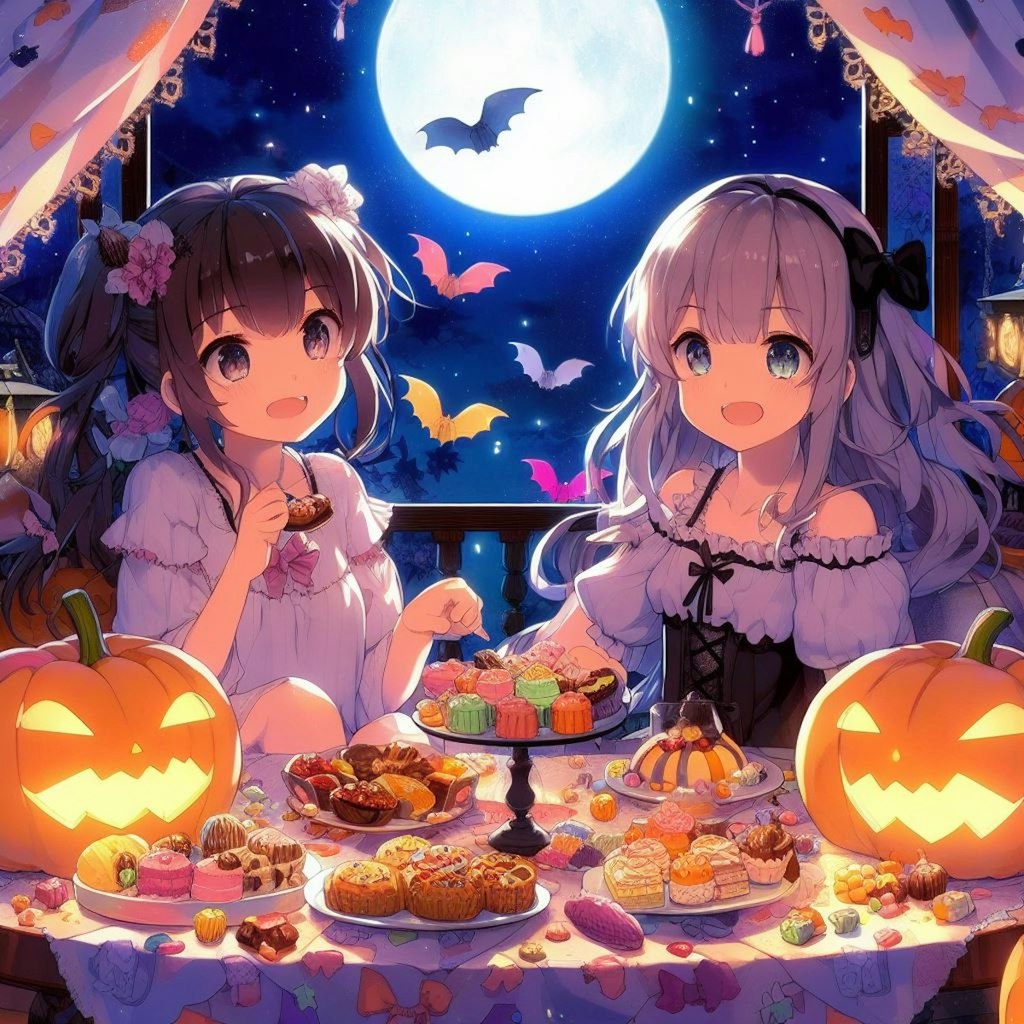 二人のハロウィン