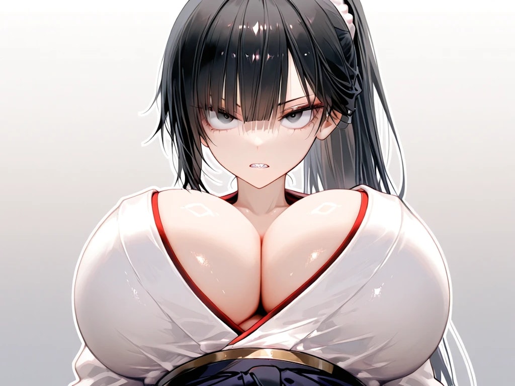 えーあいでんすけさんの 先輩　(のボツ絵)