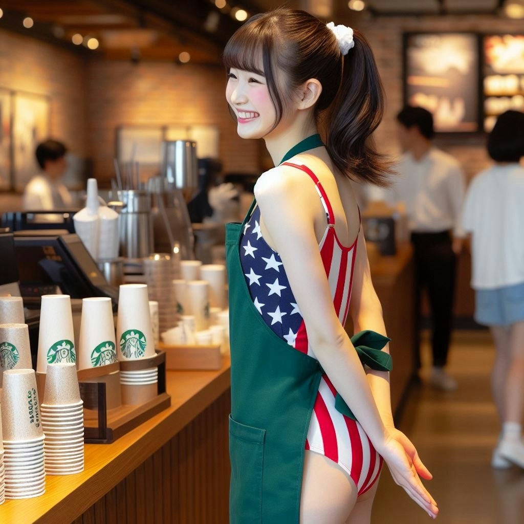 アメリカンフラペチーノはいかがですか！（誰が買うねん）