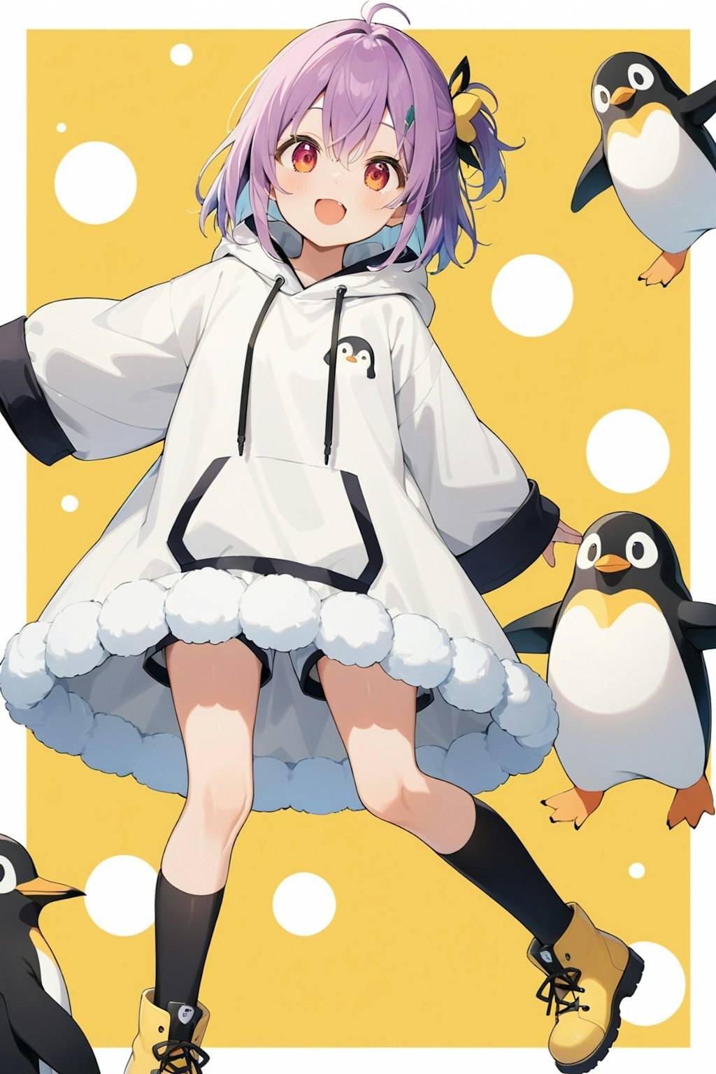 シエルちゃん(ペンギンパーカー)