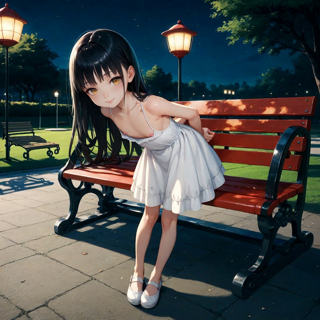 夜、公園、少女――その１