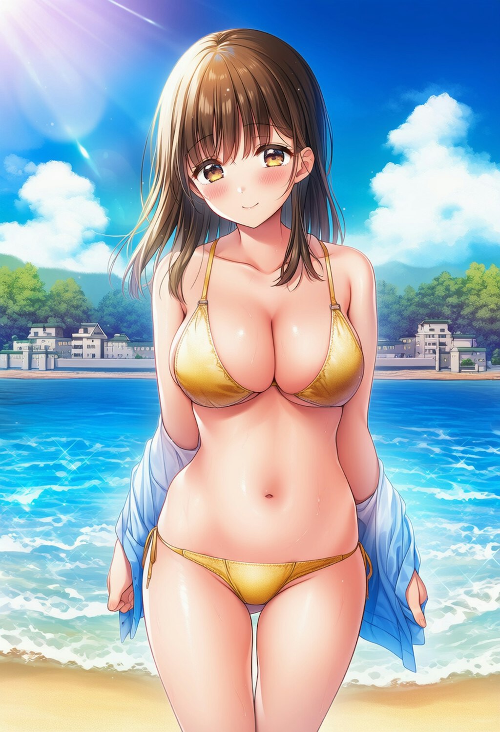 ビキニ姿の女の子